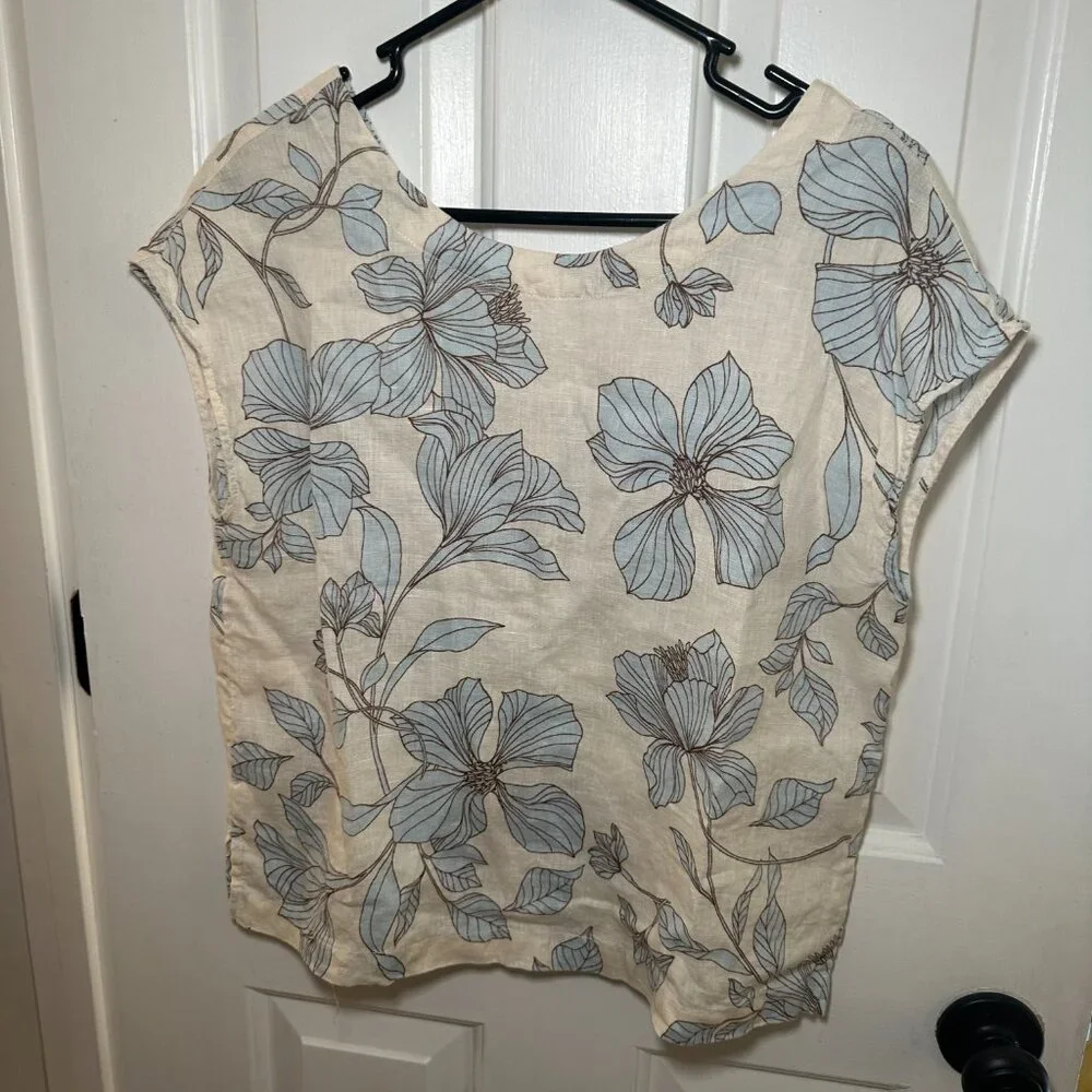 Linen Floral set - Picture 2 of 7